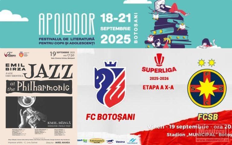 Ce facem în weekend la Botoşani? Lista evenimentelor