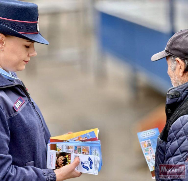 Mai pregătiți în fața dezastrelor: acțiuni de informare organizate de pompieri