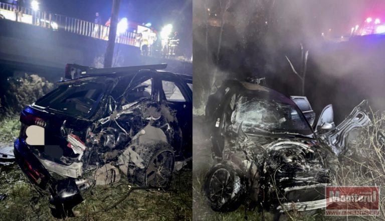 Șofer aruncat pe câmp după un accident cumplit în miez de noapte: “Până dimineață erau morți” (VIDEO)