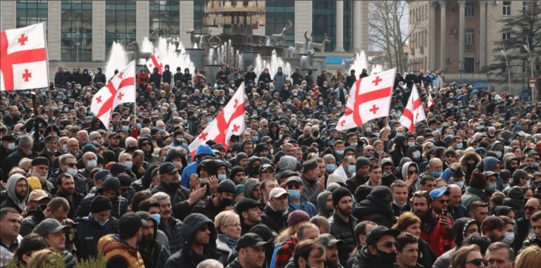 Represiune în Georgia după alegeri: guvernul acuză Uniunea Europeană de tentativă de destabilizare