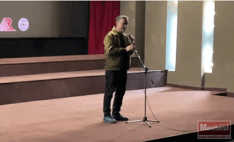 Regizorul Tudor Giurgiu, la lansarea fimului său la Botoșani
