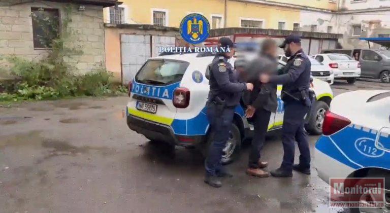 Bărbat bănuit de tentativă de omor asupra propriului tată, prins înainte să fugă din țară (VIDEO)
