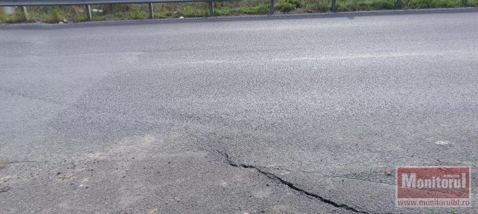 Fonduri europene, execuție românească: drum crăpat după o reabilitare de 50 de milioane de euro (VIDEO)