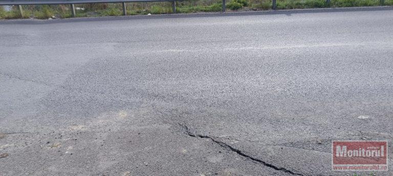Fonduri europene, execuție românească: drum crăpat după o reabilitare de 50 de milioane de euro (VIDEO)