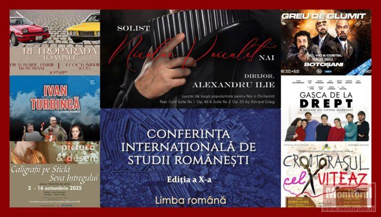 Ce facem în weekend la Botoşani? Lista evenimentelor