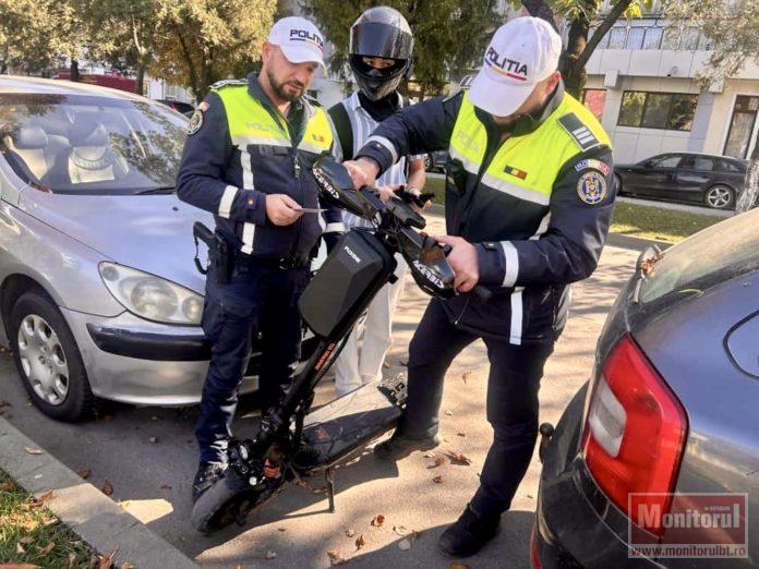 Trotinetele electrice, în vizorul polițiștilor după zeci de accidente de la începutul anului (video)