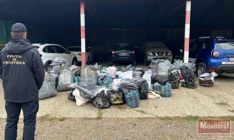 Haine de lux capturate la frontieră