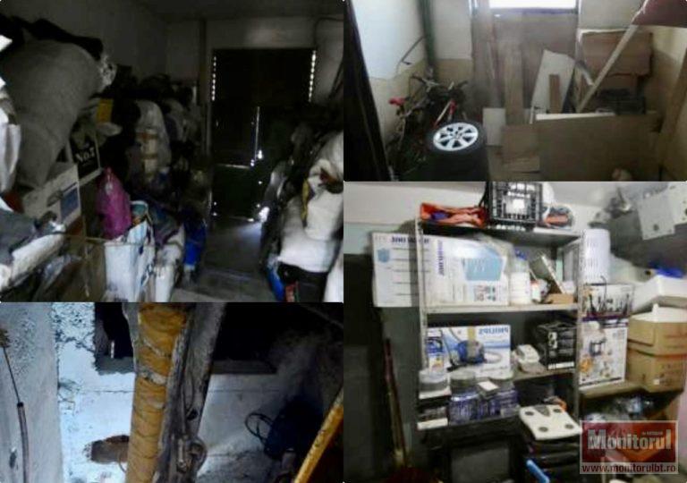 Scări de bloc transformate în depozite. Ce a descoperit Poliția Locală