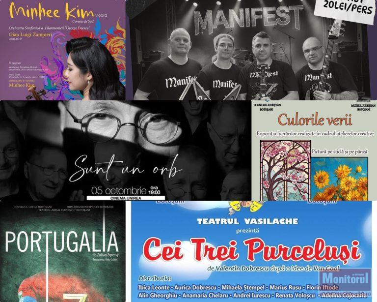 Ce facem în weekend la Botoşani? Lista evenimentelor