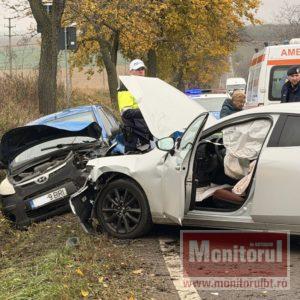 Accident grav pe drumul spre Săveni. Patru ambulanțe au ajuns la fața locului