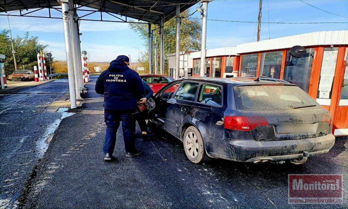 Tânără prinsă la frontieră cu o maşină radiată și asigurare falsă