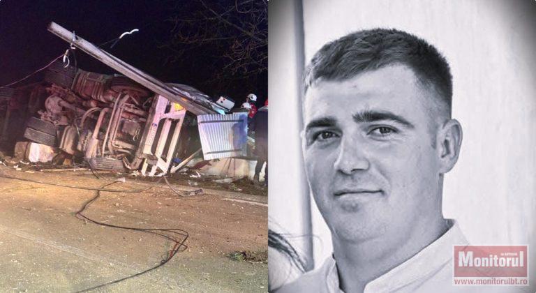 Marian a murit în brațele medicilor după ce a fost strivit de propriul camion