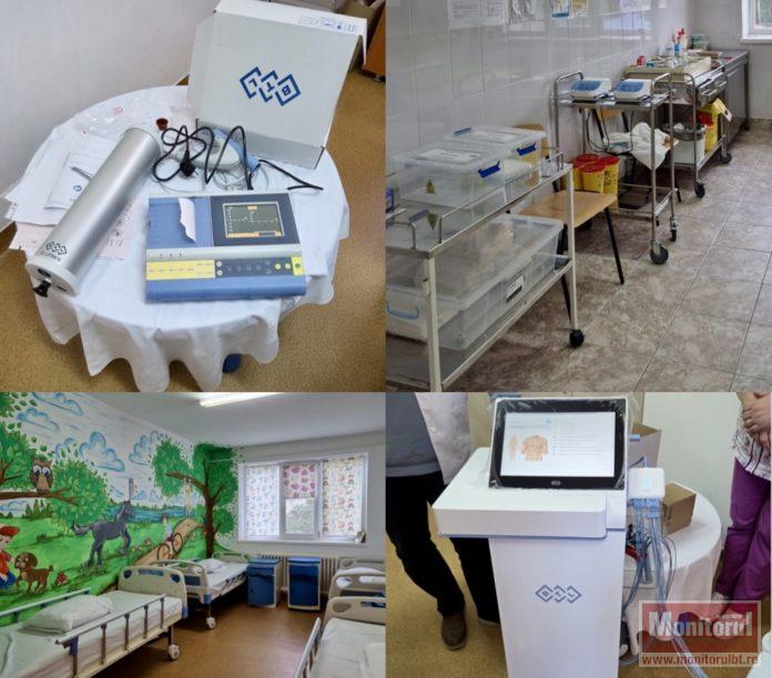 Tehnologie unică în județ pentru micii pacienți după o donaţie consistenţă