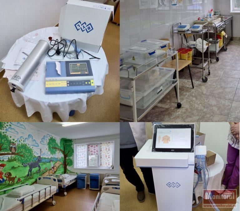 Tehnologie unică în județ pentru micii pacienți după o donaţie consistenţă