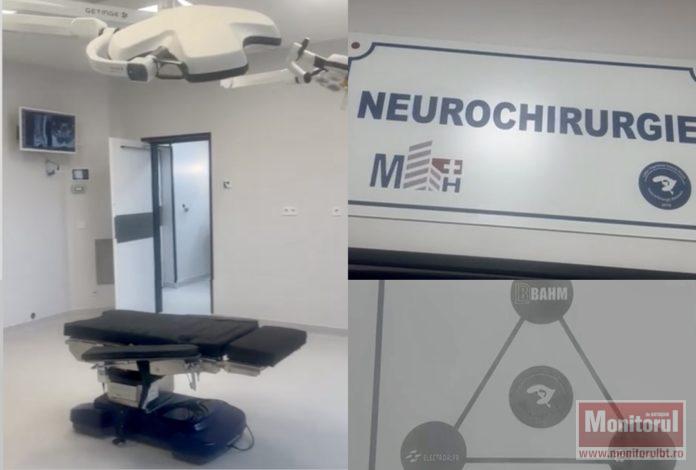 sală de operații de neurochirurgie