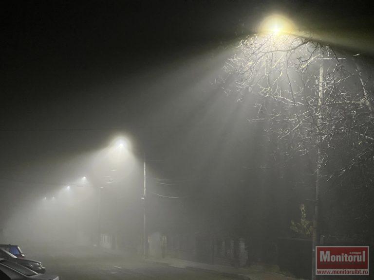 Atenție șoferi! Ceață puternică în tot județul până mâine dimineață (VIDEO)