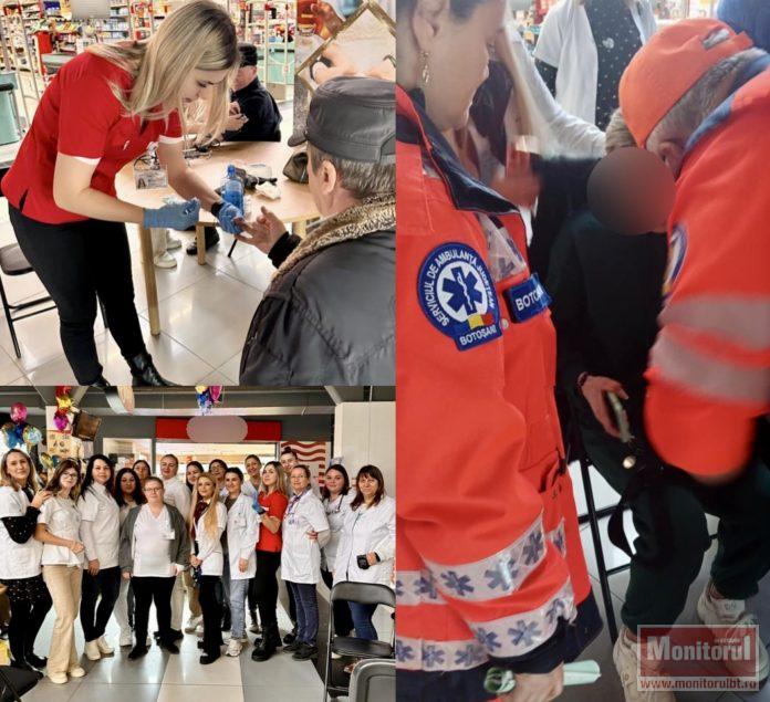 Atenţia viitorilor asistenți a salvat o viață: Ambulanța, chemată de urgență pentru o tânără în timpul unei campanii de testare gratuită