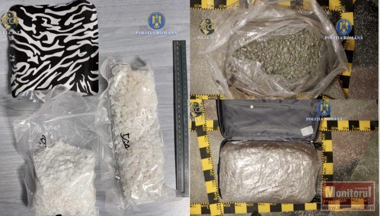 Rețele de droguri spulberate la Botoșani: un kilogram de psihoactive și 31 de kilograme de canabis într-o ofensivă fulger