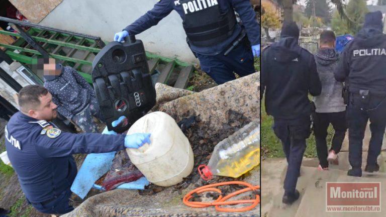 Furturi pe bandă rulantă la Botoșani. Polițiștii au făcut două rețineri într-o singură zi (VIDEO)