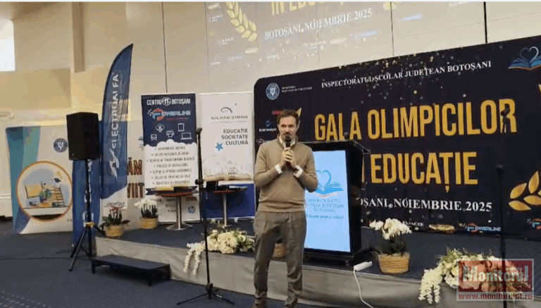 Șerban Iftime, proaspăt consilier prezidențial, discurs la Gala Educației