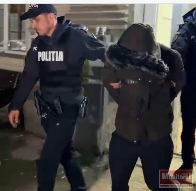 Bărbatul care și-a bătut femeia și copilul reținut 24 de ore