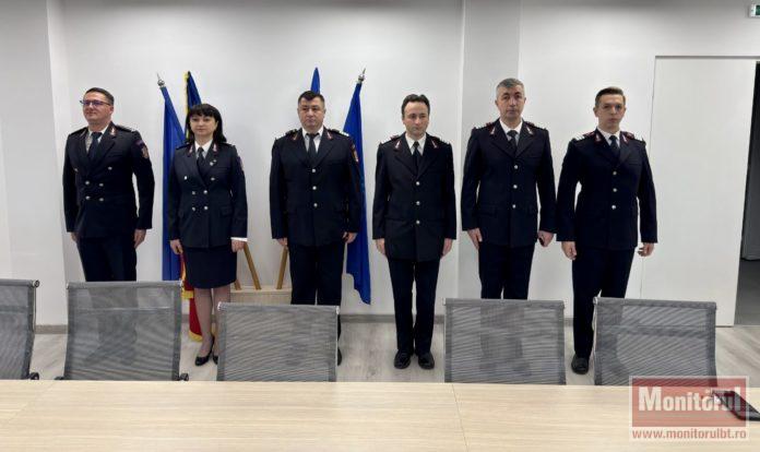 Pompieri avansați în grad de Ziua Națională