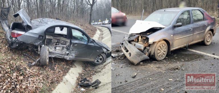 Accident cu cinci victime provocat de şoferul unui BMW
