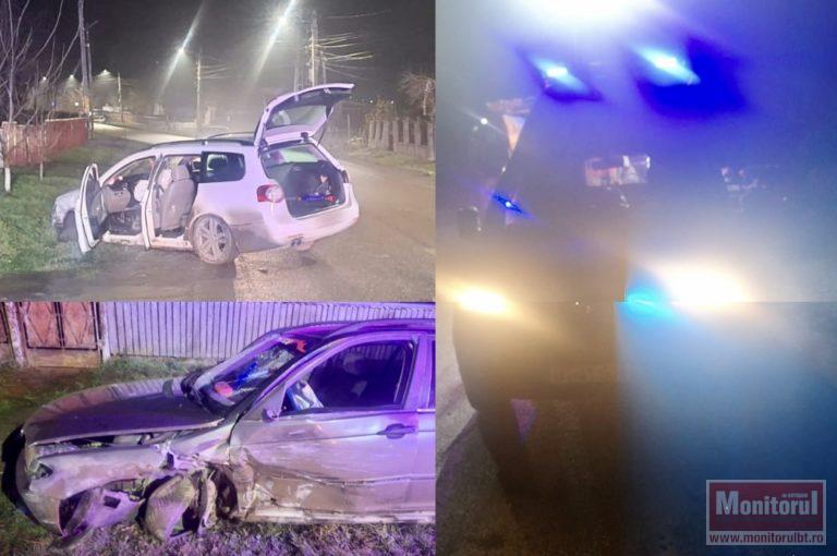 Accident grav în miez de noapte, provocat de un șofer care a fugit