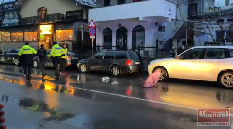 Încă un accident pe trecere de pietoni