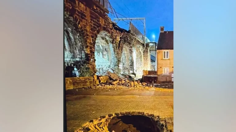 Trenuri anulate din cauza unei imagini false cu prăbușirea unui pod