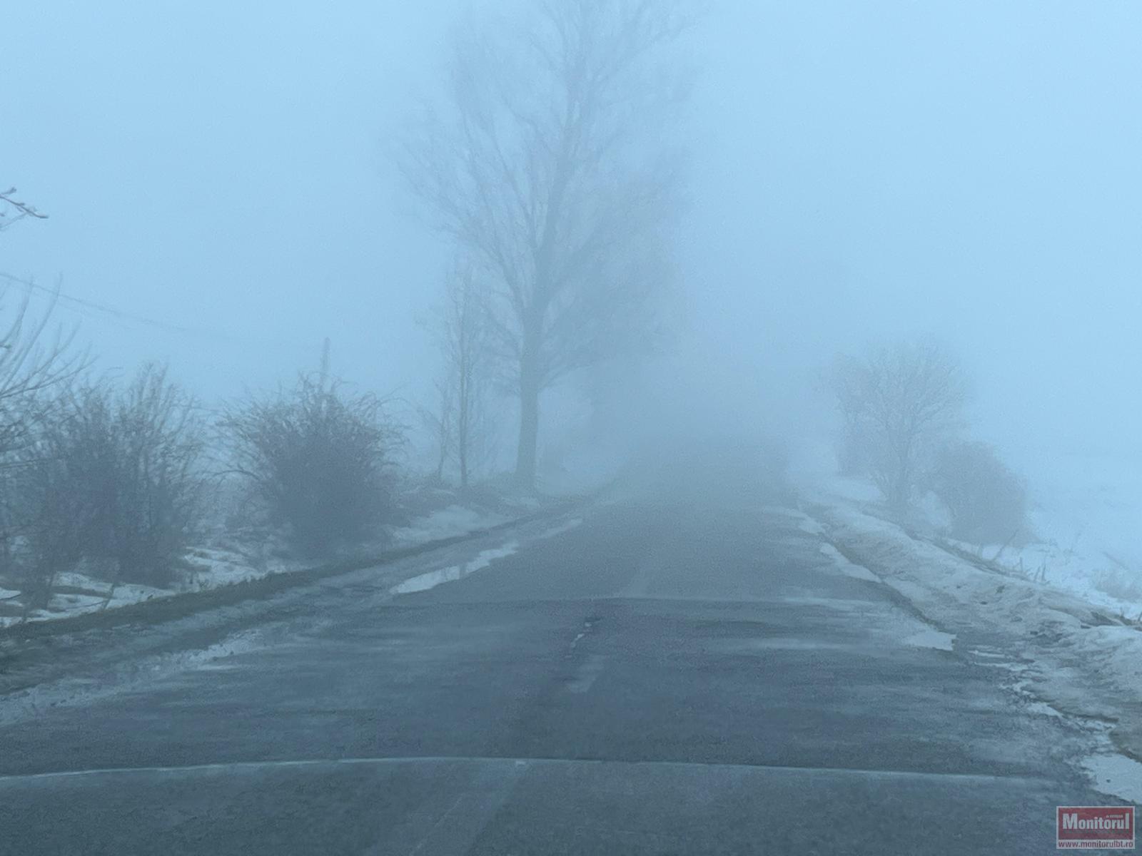 Alertă meteo în Botoșani: cod Galben de ceață densă și pericol de polei. Lista celor 23 de localități afectate (VIDEO)