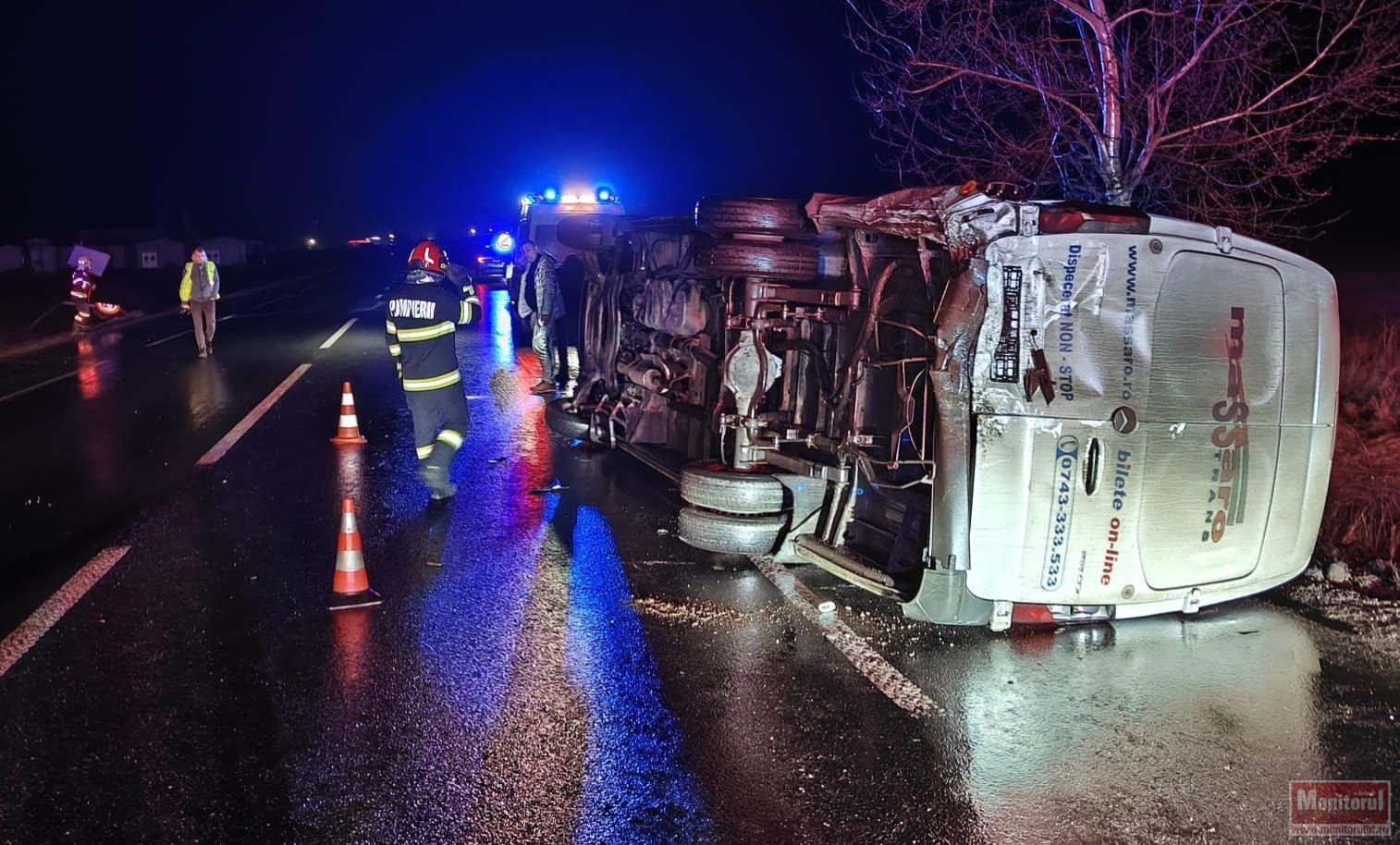 Botoşănean rănit în urma unui accident provocat de un șofer beat și cu numere false
