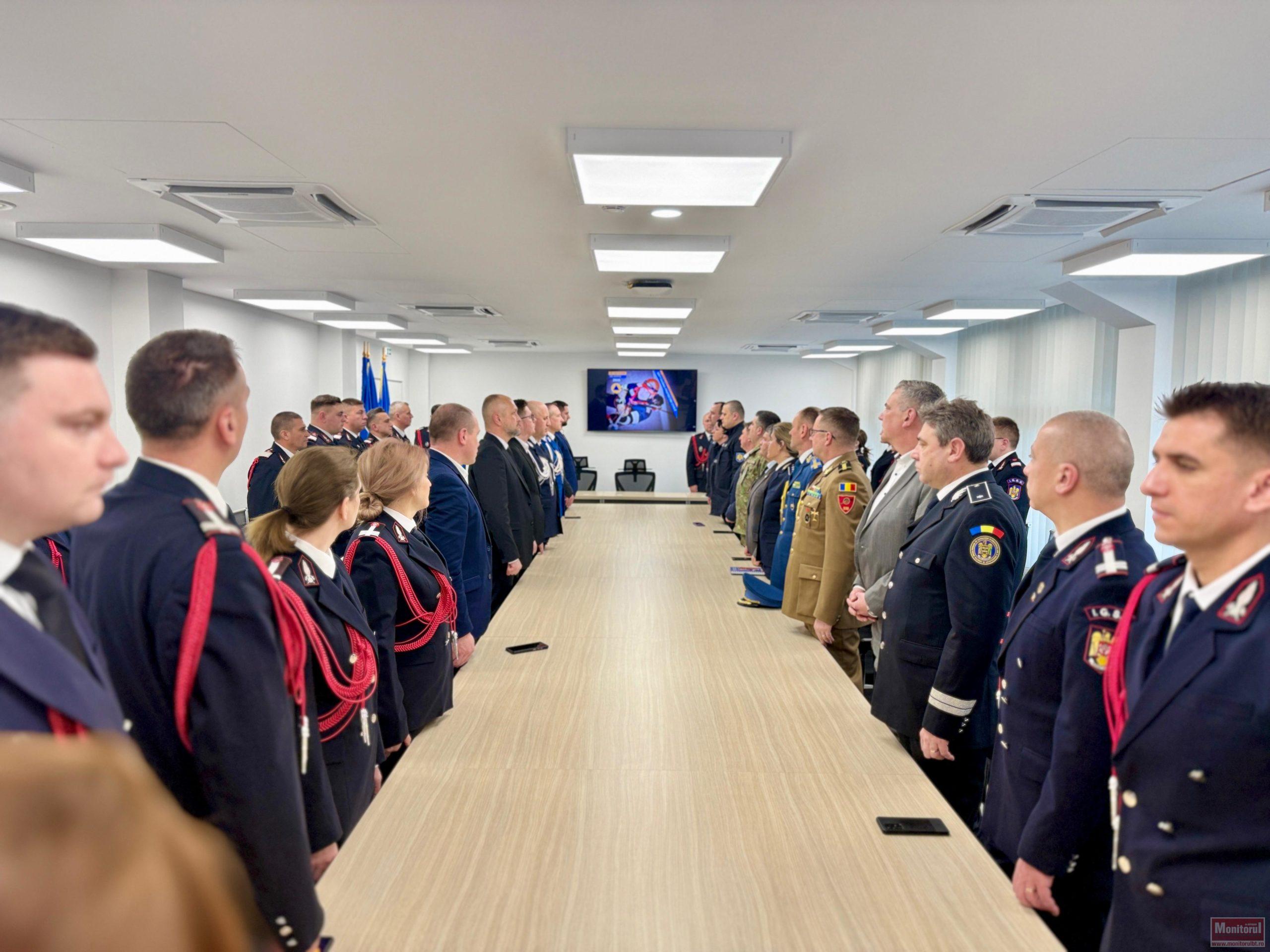 Ziua Protecției Civile, marcată la Botoșani cu avansări în grad