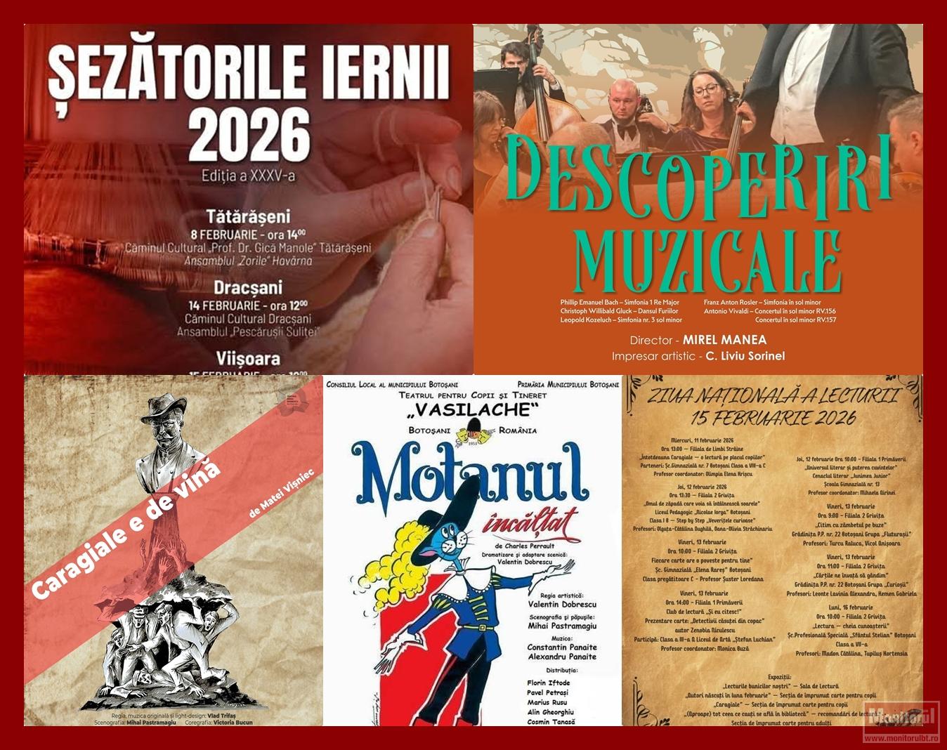 Ce facem în weekend la Botoşani? Lista evenimentelor