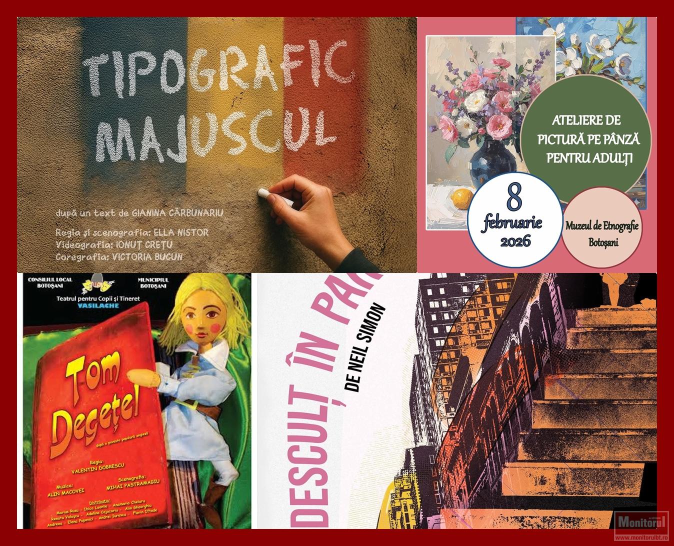 Ce facem în weekend la Botoşani? Lista evenimentelor