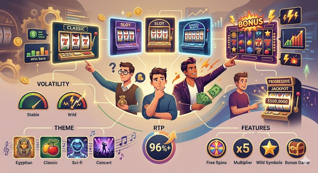 Cum alegi slotul potrivit pentru stilul tau de joc